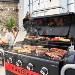 Barbecue Hybride Gaz Et Charbon Gas2Coal 440 - Char-Broil -Équipement De Barbecue barbecue gas2coal 440 hybride gaz et charbon charbroil 4260547594448 6