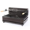 Barbecue Charbon Vulcain Tournebroche 61 X 33 Cm - Le Marquier -Équipement De Barbecue barbecue vulcain tournebroche 67x50 cm le marquier 3339380073937