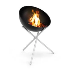 Brasero Rond En Acier émaillé Bowl + Trépied + Plancha - Höfats -Équipement De Barbecue bowl hofats pied haut plancha 4260447331020 8