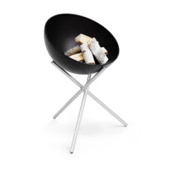Brasero Rond En Acier émaillé Bowl + Trépied + Plancha - Höfats -Équipement De Barbecue bowl hofats pied haut plancha 4260447331020 9