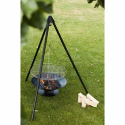 Brasero Junko ø60 Cm Fonte + Trépied + Grille Acier Chromé + Housse - Barbecook -Équipement De Barbecue brasero junko trepied grille housse barbecook 5400269202156 3
