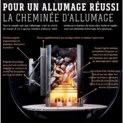 Kit Cheminée D'allumage Weber (briquettes + Allume-feux Inclus) 11 Kit Cheminée D'allumage Weber (briquettes + Allume-feux Inclus) -Équipement De Barbecue cheminee d allumage weber 0077924041068 4