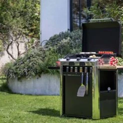 Combo Plancha Gaz Fusion 75 Inox Marin 3 Brûleurs + Chariot - ENO -Équipement De Barbecue combo fusion 75 inox eno 2020000038122 8
