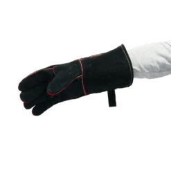 Paire Gants Barbecue Cuir Noir - Nordic Flame -Équipement De Barbecue gants barbecue cuir nordic flame 0085382675602 1