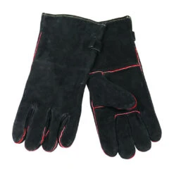 Paire Gants Barbecue Cuir Noir - Nordic Flame -Équipement De Barbecue gants barbecue cuir nordic flame 0085382675602 4