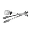 Kit 2 Ustensiles Pince + Spatule Inox Weber* -Équipement De Barbecue kit pince spatule inox weber 0077924039621