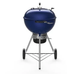 Barbecue Charbon Master-Touch 5750 Bleu Océan - Weber -Équipement De Barbecue master touch bleu ocean 5750 weber 0077924154249 3