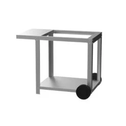 Barbecue Charbon Mendy Inox Marin + Chariot Inox + Tournebroche - Le Marquier -Équipement De Barbecue mendy inox sur chariot le marquier 3339380167155 2