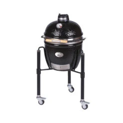 Barbecue Kamado JUNIOR Pro 2.0 Noir + Chariot - Monolith* -Équipement De Barbecue monolith junior 2 0 noir chariot 4260444583453 2