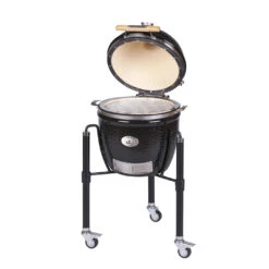 Barbecue Kamado JUNIOR Pro 2.0 Noir + Chariot - Monolith* -Équipement De Barbecue monolith junior 2 0 noir chariot 4260444583453 3