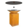 Pack Brasero Classic 85 Corten + Couvercle - OFYR 1 Pack Brasero Classic 85 Corten + Couvercle - OFYR -Équipement De Barbecue pack brasero plancha classic 85 corten couvercle 2020000033615