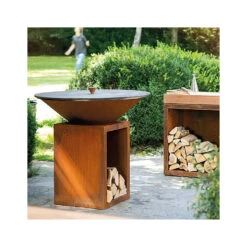 Pack Brasero Storage 85 Corten + Couvercle - OFYR 13 Pack Brasero Storage 85 Corten + Couvercle - OFYR -Équipement De Barbecue pack brasero plancha storage 85 corten couvercle 2020000033691 5