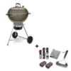 Pack Barbecue Charbon Master-Touch 5750 Gris + Kit De Nettoyage - Weber -Équipement De Barbecue pack master touch 5750 gris kit nettoyage weber 2020000032175