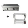 Pack Plancha Gaz Saveur 64 Cm + Desserte Plein Air - Krampouz -Équipement De Barbecue pack saveur 64 cm chariot plein air 2020000031468