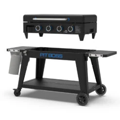 Plancha Gaz Ultimate 4 Brûleurs - Pit Boss* -Équipement De Barbecue plancha 4 feux ultimate pit boss 0684678108130 3