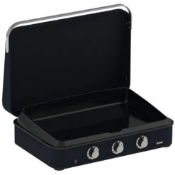 Équipement De Barbecue -Équipement De Barbecue plancha enosign 80 bleue navy capot eno 3224780040095 1