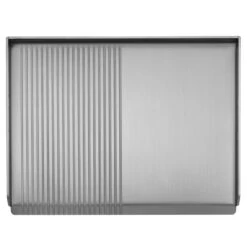 Plancha Gaz Encastrable Oasi 55 Lisse Rainurée Feu Dual - Planet -Équipement De Barbecue plancha planet gaz oasi 55 lisse rainuree feu dual 8033945789107 2