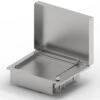 Plancha Gaz Encastrable Oasi 55 Lisse Rainurée - Planet -Équipement De Barbecue plancha planet inox gaz oasi 55 lisse rainuree 8033945789046