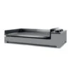 Plancha Gaz Premium 75 Noir Et Gris - Forge Adour 1 Plancha Gaz Premium 75 Noir Et Gris - Forge Adour -Équipement De Barbecue plancha premium 75 acier noir gris 8436550202007