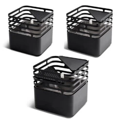 Plancha Fonte émaillée Pour Cube - Höfats -Équipement De Barbecue plaque fonte cube 4260447330283 2