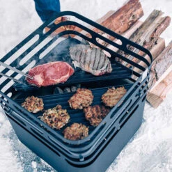 Plancha Fonte émaillée Pour Cube - Höfats -Équipement De Barbecue plaque fonte cube 4260447330283 4