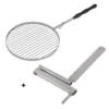 Grille Brasero En Inox ø38cm + Support - Feu Du Jardin -Équipement De Barbecue support grille inox 38 cm feu du jardin 7640154913035