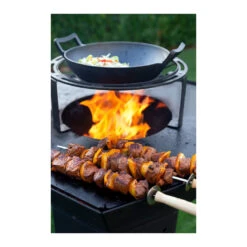 Support Wok Et Cocotte Dynamic Center Pour Brasero Nestor - Barbecook -Équipement De Barbecue support wok cocotte dynamic centre barbecook 5404035701515 2