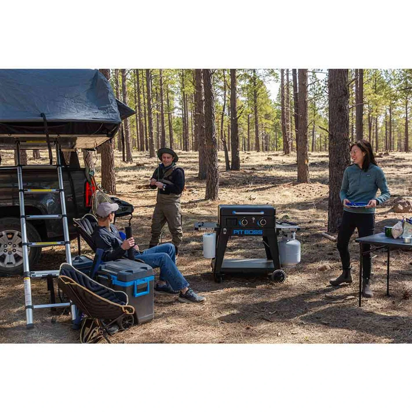 Plancha Gaz Ultimate 2 Brûleurs + Chariot - Pit Boss* 7 Plancha Gaz Ultimate 2 Brûleurs + Chariot - Pit Boss* – Image 5